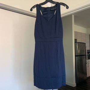 Cynthia Rowley navy blue Racerback dress